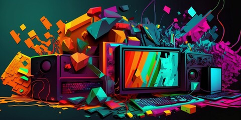 Computer abstract 