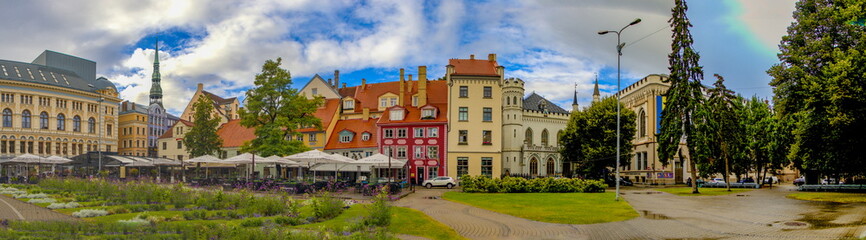 Fototapeta na wymiar Riga. Liv Square.