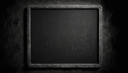 blackboard with chalk