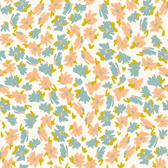 Seamless pattern small colorful floral decorative stylish texture for textile and various designs. Millefleurs Abstract Graptik Seamless Background Fashion Prints Hand Drawn
Retro Abstract Decorative 