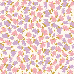 Seamless pattern small colorful floral decorative stylish texture for textile and various designs. Millefleurs Abstract Graptik Seamless Background Fashion Prints Hand Drawn
Retro Abstract Decorative 