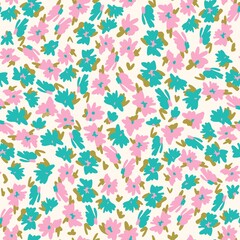 Seamless pattern small colorful floral decorative stylish texture for textile and various designs. Millefleurs Abstract Graptik Seamless Background Fashion Prints Hand Drawn
Retro Abstract Decorative 