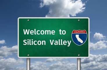 Welcome to Silicon Valley in Northern California © gguy