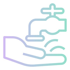 Obraz premium washing hand