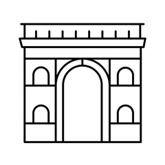 Flinders street station Vector Icon which can easily modify

