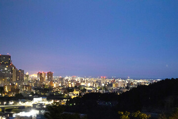 Fototapeta premium 夜の街並み