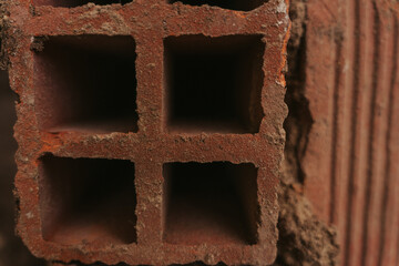 Plano detalle de ladrillo