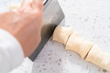 Homemade naan dippers