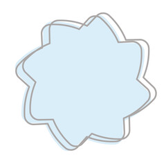 Basic Shape Abstract Figures Drawn Using Line
