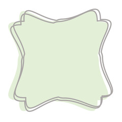 Basic Shape Abstract Figures Drawn Using Line
