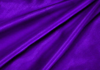 Indigo color cloth texture photo background. Natural textile material pattern cover