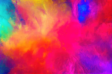 Keuken foto achterwand Mix van kleuren colorful background created with Generative AI technology