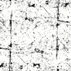 Grunge Black and White Seamless Pattern
