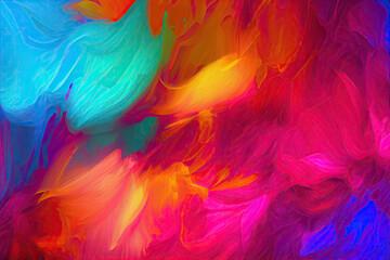 Fototapeta na wymiar abstract colorful background created with Generative AI technology