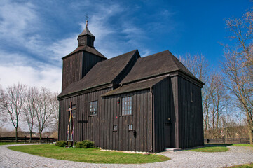 Church of Ignacy Loyola. Mlyniec Drugi, Kuyavian-Pomeranian Voivodeship, Poland.