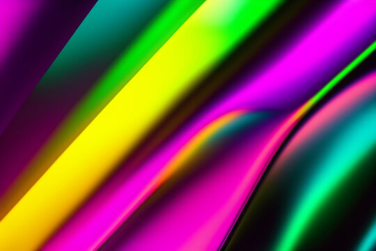 Abstract colorful fluorescent background illustration