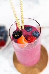 Mixed berry smoothie