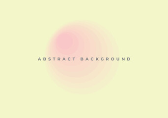 abstract yellow background with pink gradient circles