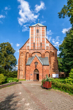 Church of St. Apostles Peter and Paul in Police - Jasienica. Police, West Pomeranian Voivodeship, Poland.