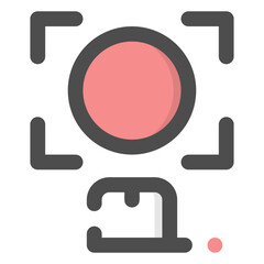 inspect colored icon