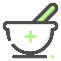 medicine maker colored icon