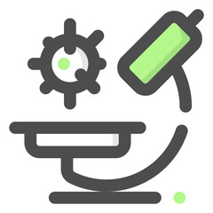 research colored icon
