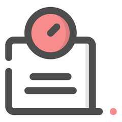 scale weight colored icon