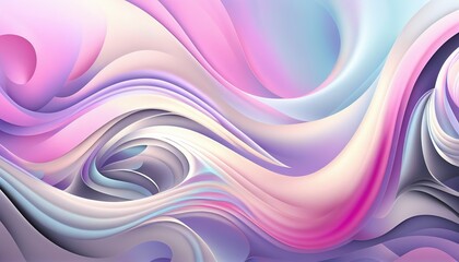 psychic waves background, AI generative illustration