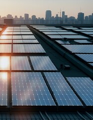  "Harnessing the Power of the Sun: Solar Panels on a Rooftop" (Generative AI, Generative, AI)