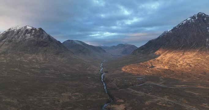 Glen Etive from Glencoe