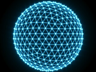 3d rendering illustration Geometry futuristic modern website background for technology and finance concept and education future company