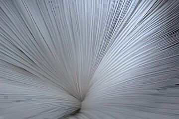 white feathers background. Generative AI