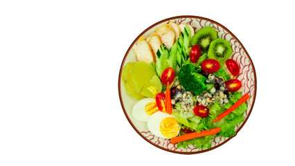 Egg and Vegetable Salad