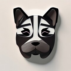 Obraz premium logo dog 