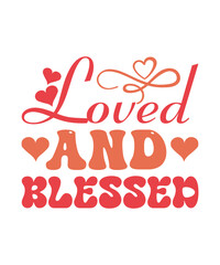 Retro Love SVG Bundle, Retro Red Love Designs svg, Red Heart Shirts svg, Xoxo svg, love shirt svg, Love png, Be Mine, Hugs, Cut File Cricut