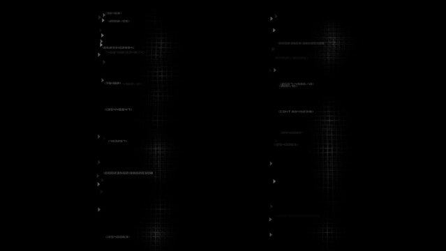Technology Overlay Animation With Alpha Video