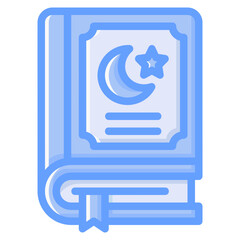 Quran icon for islamic, ramadan, muslim, mubarak, eid, religion and muslim