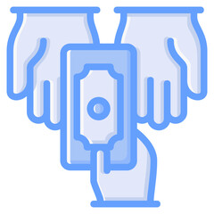 Donation icon for islamic, ramadan, muslim, mubarak, eid, religion and muslim