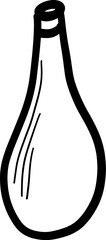 Hand Drawn Doodle Bottle