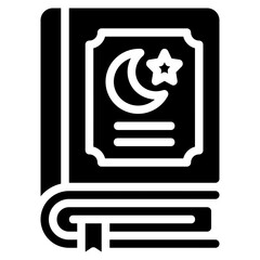 quran icon for islamic, ramadan, muslim, mubarak, eid, religion and muslim
