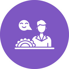 Food Vendor Male Icon