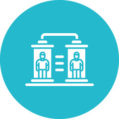 Fototapeta premium Teleportation Icon