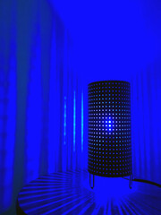 blue lights