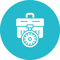 Obraz premium Temporary Job Icon