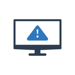 Computer Alert Icon