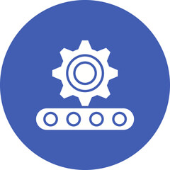 Obraz premium Production Line Icon