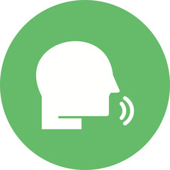 Speaking Icon