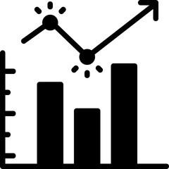 Diagram icon isolated useful for business, company, corporate, finance, business, money, bank, coin, exchange, currency, growth and all project design element