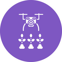 Agricultural Drones Icon