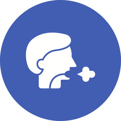Shortness Of Breath Icon